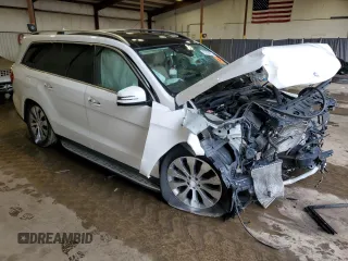 2017 Mercedes-Benz GLS 450 z VIN 4JGDF6EE2HA875119, wystawiony jako Copart lot #57254555 z przebiegiem 131 617 mil mil oraz Szkoda całkowita • Salvage title. Historia ofert i sprzedaży dostępna na DreamBid. Obrazek 4.