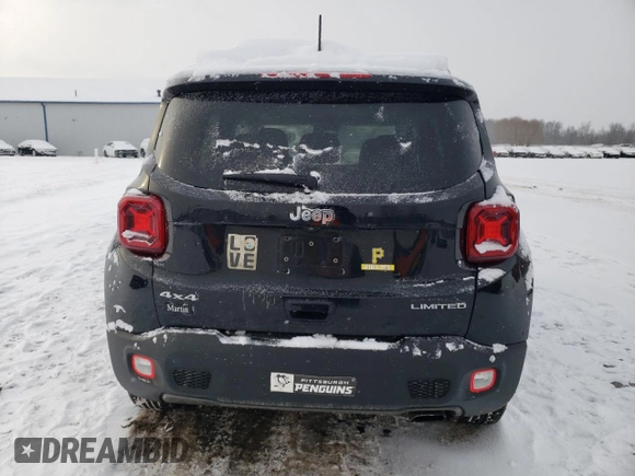 2020 Jeep Renegade Limited with VIN ZACNJBD17LPL70570, listed as a Copart auction lot 45748405 with 72,081 mi miles and Salvage title. Bid and sale history available at DreamBid. Image 6.