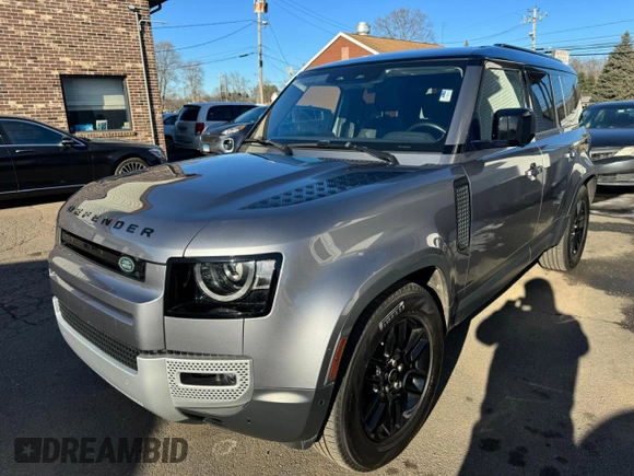 2020 Land Rover Defender SE with VIN SALEPEEU9L2011039, listed as a Copart auction lot 47284225 with 91,710 mi miles and Clean title. Bid and sale history available at DreamBid. Image 1.