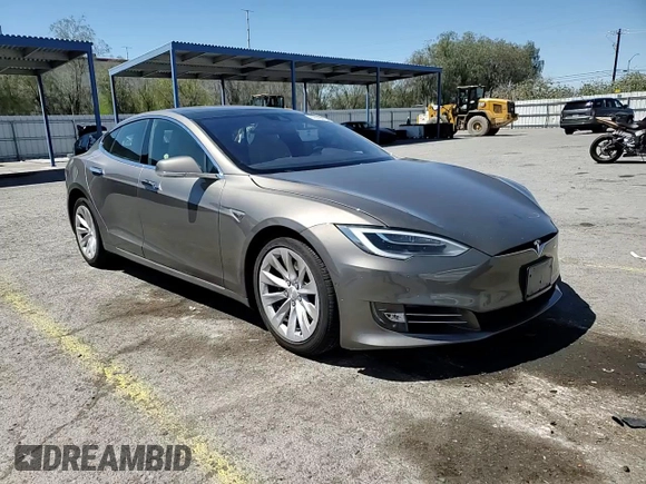 2016 Tesla Model S 70 with VIN 5YJSA1E1XGF147239, listed as a Copart auction lot 56529075 with 82,562 mi miles and Salvage title. Bid and sale history available at DreamBid. Image 13.