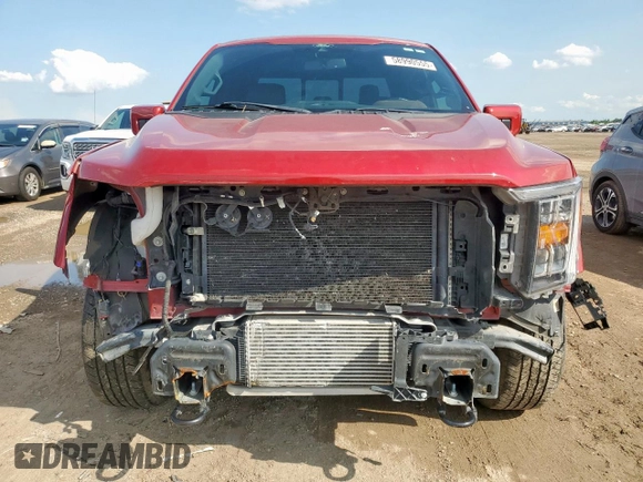 2022 Ford F-150 XL with VIN 1FTFW1E88NFA11166, listed as a Copart auction lot 58990555 with 49,445 mi miles and Clean title. Bid and sale history available at DreamBid. Image 5.