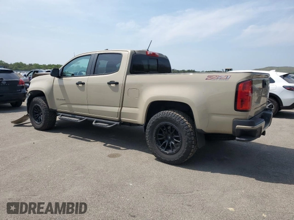 2022 Chevrolet Colorado 4WD Z71 with VIN 1GCGTDEN8N1330603, listed as a Copart auction lot 59000715 with 48,529 mi miles and Salvage title. Bid and sale history available at DreamBid. Image 2.