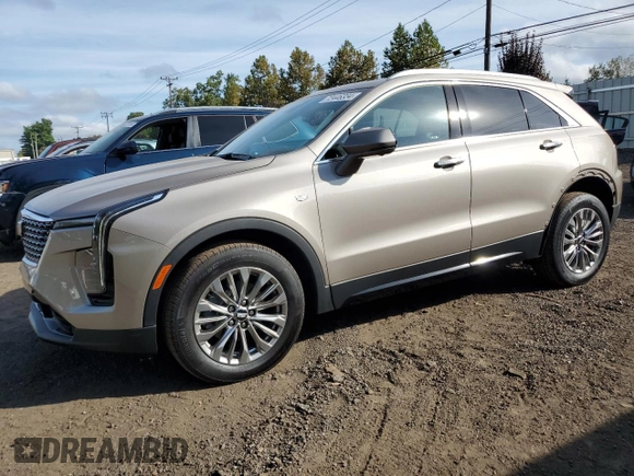 2024 Cadillac XT4 AWD Premium Luxury with VIN 1GYFZDR40RF219252, listed as a Copart auction lot 72446334 with 2,544 mi miles and Salvage title. Bid and sale history available at DreamBid. Image 1.