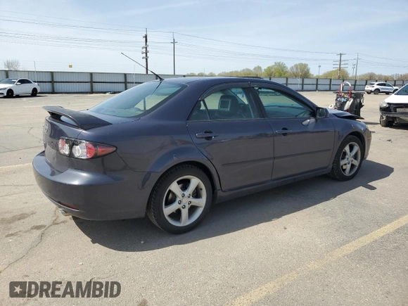 2007 Mazda Mazda6 s Touring with VIN 1YVHP80DX75M44560, listed as a Copart auction lot 52351935 with 192,827 mi miles and Salvage Title. Bid and sale history available at carsss.com. Image 3.
