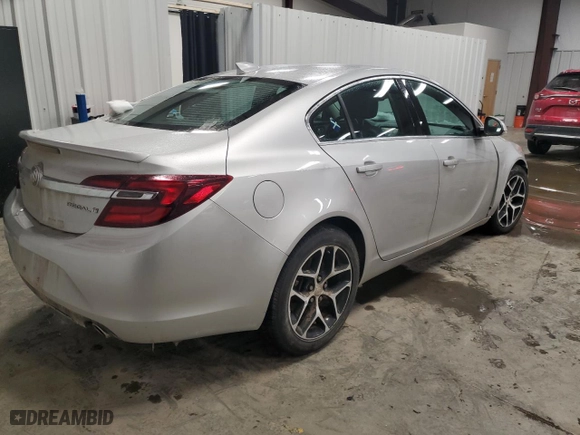 2017 Buick Regal Sport Touring with VIN 2G4GL5EX8H9107979, listed as a Copart auction lot 45605635 with 117,411 mi miles and Salvage Title. Bid and sale history available at carsss.com. Image 3.