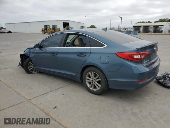 2015 Hyundai Sonata 2.4L SE with VIN 5NPE24AF8FH038856, listed as a Copart auction lot 54543965 with 206,522 mi miles and Salvage Title. Bid and sale history available at carsss.com. Image 2.