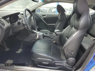 2011 Hyundai Genesis Coupe Grand Touring with VIN KMHHU6KH7BU045523, listed as a Copart auction lot 60708495 with Not provided miles and Salvage title. Bid and sale history available at DreamBid. Image 7.