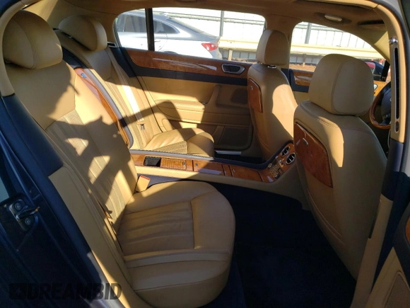 2008 Bentley Flying Spur with VIN SCBBR93W68C053026, listed as a Copart auction lot 46425195 with Not Provided miles and Clean Title. Bid and sale history available at DreamBid. Image 10.