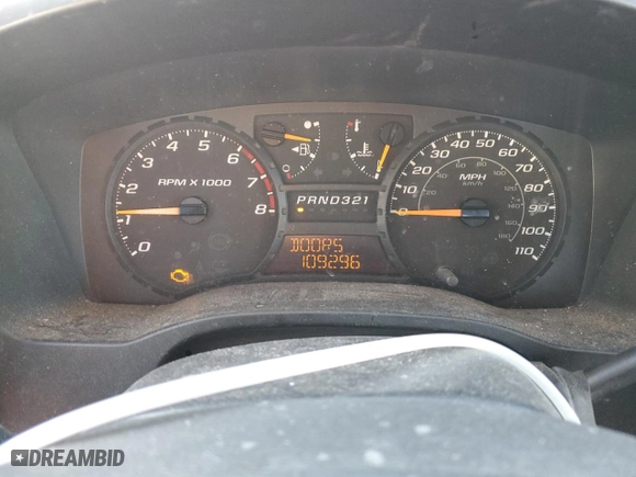 2006 Chevrolet Colorado Work Truck with VIN 1GCDT196768251503, listed as a Copart auction lot 82984734 with 109,296 mi miles and Salvage Title. Bid and sale history available at carsss.com. Image 9.