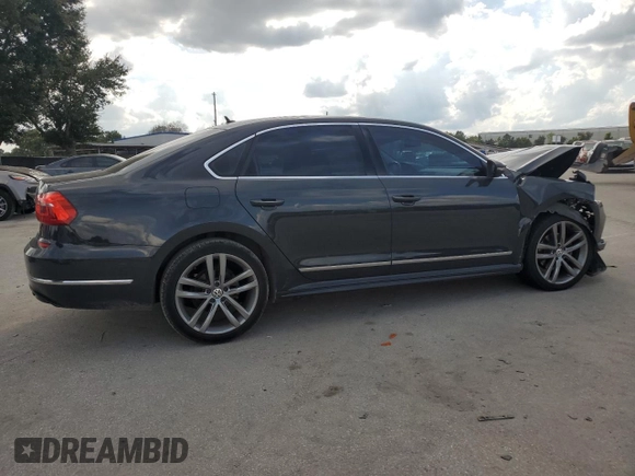 2016 Volkswagen Passat 1.8T R-Line w/Comfort Pkg with VIN 1VWAS7A36GC045076, listed as a Copart auction lot 71156064 with 89,306 mi miles and Salvage Title. Bid and sale history available at carsss.com. Image 3.