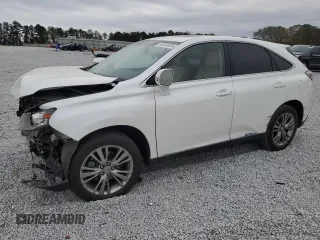 2014 Lexus RX 450h with VIN JTJZB1BA3E2009863, listed as a Copart auction lot 80414024 with 130,128 mi miles and Salvage title. Bid and sale history available at DreamBid. Image 1.