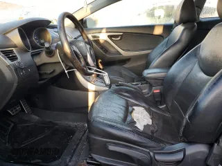 2013 Hyundai Elantra Coupe GS PZEV with VIN KMHDH6AE3DU007266, listed as a Copart auction lot 85225144 with 162,262 mi miles and Salvage Title. Bid and sale history available at carsss.com. Image 7.