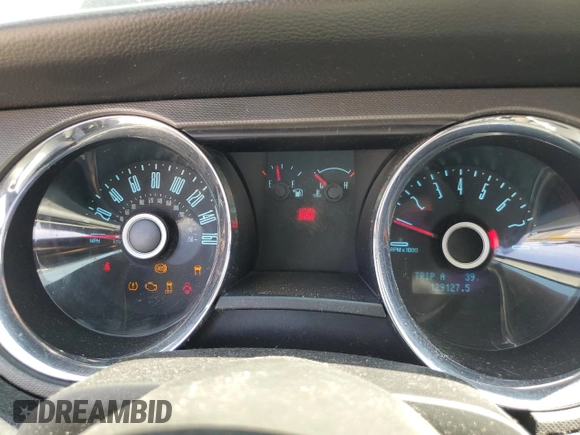 2014 Ford Mustang V6 with VIN 1ZVBP8AM6E5252007, listed as a Copart auction lot 54146195 with 129,127 mi miles and Salvage Title. Bid and sale history available at DreamBid. Image 9.