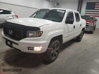 2013 Honda Ridgeline Sport with VIN 5FPYK1F7XDB011612, listed as a Copart auction lot 49682305 with 164,891 mi miles and Salvage Title. Bid and sale history available at carsss.com. Image 1.