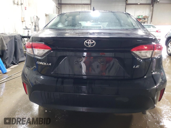 2024 Toyota Corolla LE with VIN 5YFB4MDE0RP161574, listed as a Copart auction lot 52866455 with 25,092 mi miles and Non Repairable. Bid and sale history available at carsss.com. Image 6.