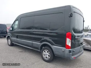 2015 Ford Transit Cargo Van with VIN 1FTYR2CM1FKA73040, listed as a IAAI auction lot 41999140 with 106,267 mi miles. Bid and sale history available at carsss.com. Image 3.
