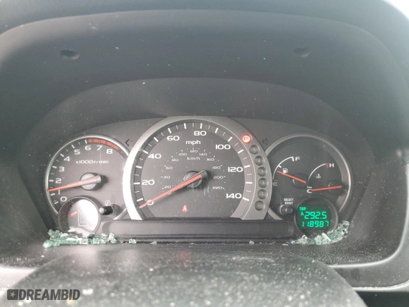 2004 Honda Pilot EX with VIN 2HKYF18534H618543, listed as a Copart auction lot 51896455 with 118,987 mi miles and Salvage Title. Bid and sale history available at carsss.com. Image 9.