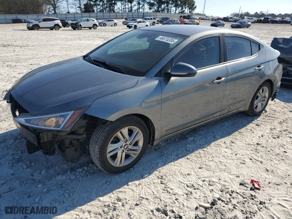2019 Hyundai Elantra Preferred with VIN KMHD84LF3KU737458, listed as a Copart auction lot 46575205 with 144,271 mi miles and Salvage Title. Bid and sale history available at carsss.com. Image 1.