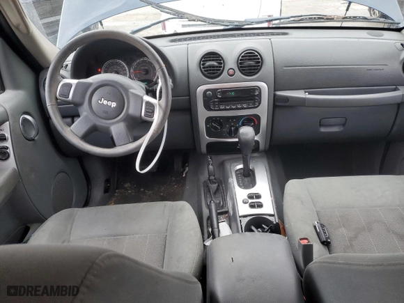 2007 Jeep Liberty Limited with VIN 1J4GL58K67W671747, listed as a Copart auction lot 86486014 with 258,758 mi miles and Salvage Title. Bid and sale history available at carsss.com. Image 8.