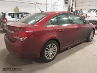 2011 Chevrolet Cruze LT w/2LT with VIN 1G1PG5S9XB7213897, listed as a IAAI auction lot 42062099 with 91,907 mi miles. Bid and sale history available at carsss.com. Image 4.