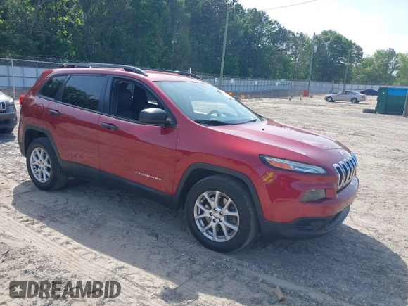 2016 Jeep Cherokee Sport z VIN 1C4PJLAB8GW264586, wystawiony jako IAAI lot #42240413 z przebiegiem 157 202 mil mil oraz . Historia ofert i sprzedaży dostępna na DreamBid. Obrazek 1.