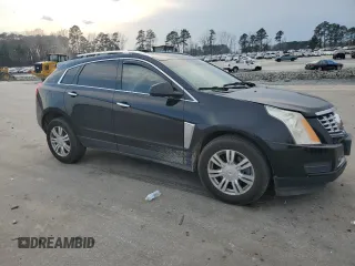 2015 Cadillac SRX Luxury Collection with VIN 3GYFNEE38FS623373, listed as a Copart auction lot 47342635 with 147,423 mi miles and Salvage Title. Bid and sale history available at DreamBid. Image 4.