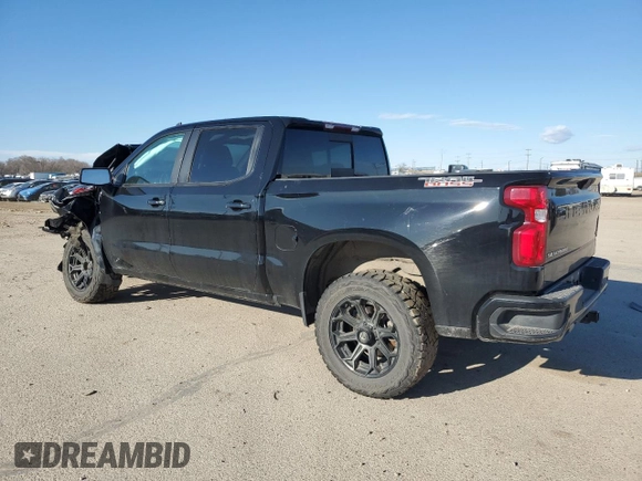 2021 Chevrolet Silverado 1500 LT Trail Boss with VIN 3GCPYFEL2MG108277, listed as a Copart auction lot 47071415 with 78,479 mi miles and Salvage Title. Bid and sale history available at DreamBid. Image 2.