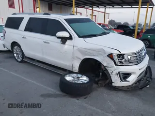 2019 Ford Expedition Max Limited with VIN 1FMJK1KT5KEA89352, listed as a IAAI auction lot 41540102 with 164,323 mi miles and . Bid and sale history available at DreamBid. Image 1.