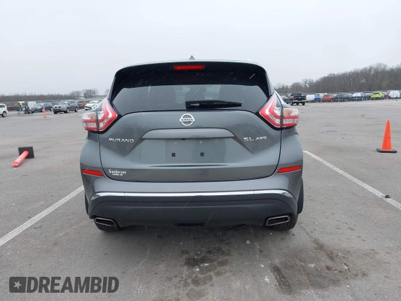 2016 Nissan Murano SL z VIN 5N1AZ2MH7GN124927, wystawiony jako IAAI lot #41965501 z przebiegiem 151 072 mil mil oraz . Historia ofert i sprzedaży dostępna na DreamBid. Obrazek 16.