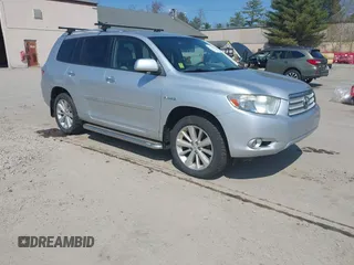 2009 Toyota Highlander Hybrid Limited with VIN JTEEW44A392029925, listed as a IAAI auction lot 42119461 with 183,119 mi miles. Bid and sale history available at carsss.com. Image 1.