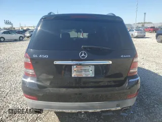 2007 Mercedes-Benz GL-Class with VIN 4JGBF71E97A234129, listed as a Copart auction lot 76583074 with 0 mi miles and Salvage Title. Bid and sale history available at carsss.com. Image 6.