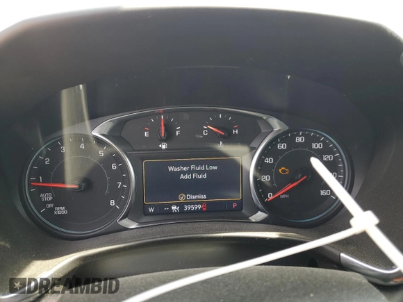 2021 Chevrolet Equinox Premier z VIN 2GNAXXEV0M6133133, wystawiony jako Copart lot #58995075 z przebiegiem 39 599 mil mil oraz Szkoda całkowita • Salvage title. Historia ofert i sprzedaży dostępna na DreamBid. Obrazek 9.