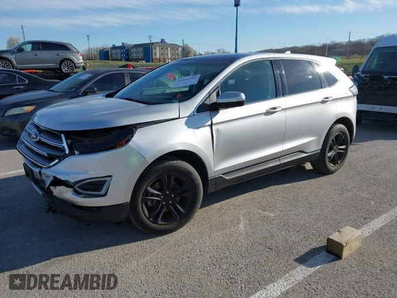 2016 Ford Edge SEL with VIN 2FMPK3J98GBB75205, listed as a IAAI auction lot 41864948 with 99,653 mi miles. Bid and sale history available at carsss.com. Image 2.