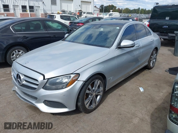 2017 Mercedes-Benz C 300 with VIN WDDWF4JB0HR221658, listed as a IAAI auction lot 40608119 with Not Provided miles and . Bid and sale history available at carsss.com. Image 16.