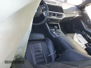2020 BMW 3 Series 330i xDrive with VIN WBA5R7C02LFH45396, listed as a Copart auction lot 49898295 with 0 mi miles and Salvage Title. Bid and sale history available at carsss.com. Image 8.