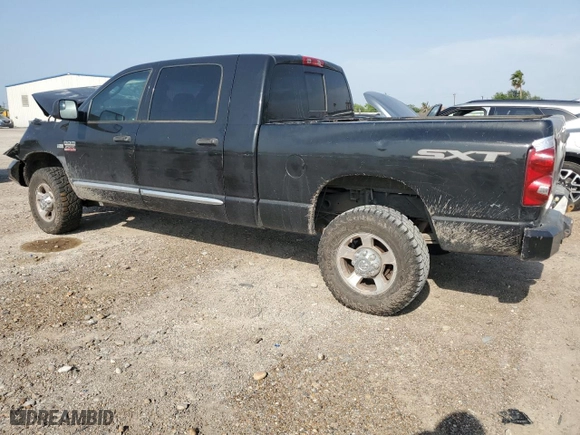 2008 Dodge Ram 2500 SXT with VIN 3D7KS29D88G250992, listed as a Copart auction lot 51451485 with 261,452 mi miles and Salvage Title. Bid and sale history available at carsss.com. Image 2.