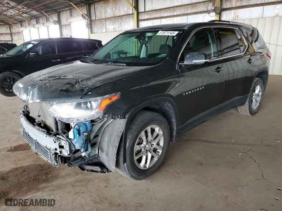 2018 Chevrolet Traverse LT Cloth with VIN 1GNERGKW1JJ274834, listed as a Copart auction lot 51871145 with 188,330 mi miles and Salvage Title. Bid and sale history available at carsss.com. Image 1.