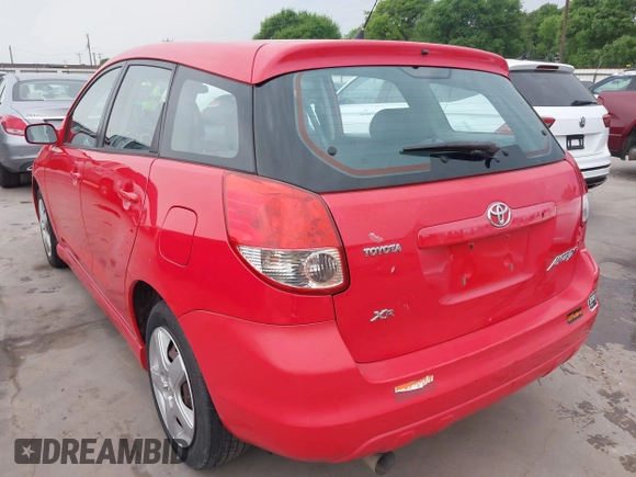 2003 Toyota Matrix Std with VIN 2T1KR32E03C161001, listed as a IAAI auction lot 41915551 with 100,630 mi miles. Bid and sale history available at carsss.com. Image 3.