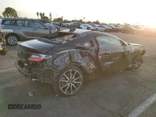 2023 Toyota GR86 with VIN JF1ZNBB15P9761368, listed as a Copart auction lot 79664384 with 6,100 mi miles and Salvage Title. Bid and sale history available at carsss.com. Image 3.