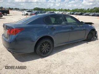 2013 Lexus GS 350 with VIN JTHBE1BL4D5000596, listed as a Copart auction lot 60335174 with 124,485 mi miles and Salvage Title. Bid and sale history available at carsss.com. Image 3.