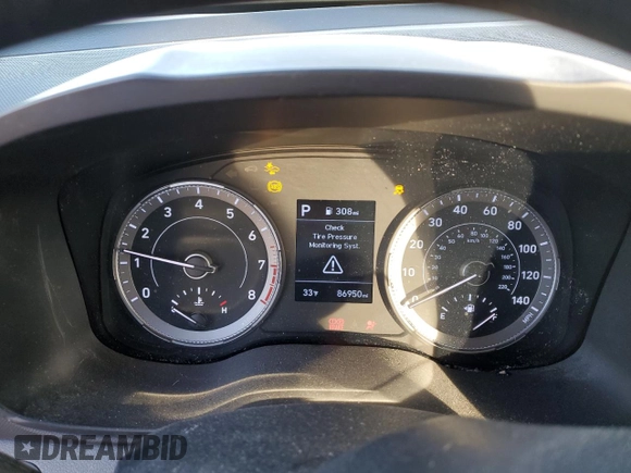 2022 Hyundai Venue SE with VIN KMHRB8A36NU198152, listed as a Copart auction lot 44448315 with 86,950 mi miles and Salvage Title. Bid and sale history available at DreamBid. Image 9.