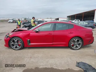 2020 Kia Stinger GT with VIN KNAE35LC8L6075740, listed as a IAAI auction lot 41930433 with 55,974 mi miles and . Bid and sale history available at DreamBid. Image 14.