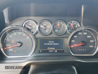 2020 Chevrolet Silverado 1500 LTZ with VIN 1GCUYGEL6LZ104384, listed as a Copart auction lot 74450304 with 76,305 mi miles and Salvage Title. Bid and sale history available at DreamBid. Image 9.