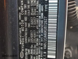 2019 Hyundai Tucson SE with VIN KM8J2CA46KU872627, listed as a Copart auction lot 49485105 with 94,085 mi miles and Salvage Title. Bid and sale history available at carsss.com. Image 13.