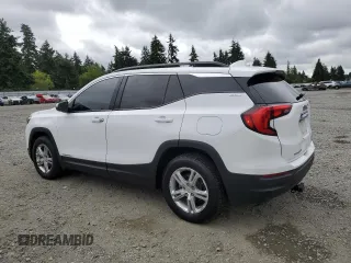 2019 GMC Terrain SLE z VIN 3GKALTEV2KL360608, wystawiony jako Copart lot #62577555 z przebiegiem 120 763 mil mil oraz Czysty tytuł • Clean title. Historia ofert i sprzedaży dostępna na DreamBid. Obrazek 2.