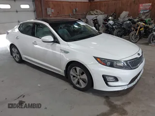 2015 Kia Optima EX with VIN KNAGN4AD6F5085265, listed as a IAAI auction lot 42512103 with 104,899 mi miles and . Bid and sale history available at DreamBid. Image 1.