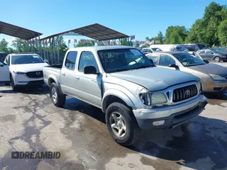 2004 Toyota Tacoma PreRunner with VIN 5TEGN92NX4Z326567, listed as a IAAI auction lot 42202372 with 209,434 mi miles and . Bid and sale history available at DreamBid. Image 1.