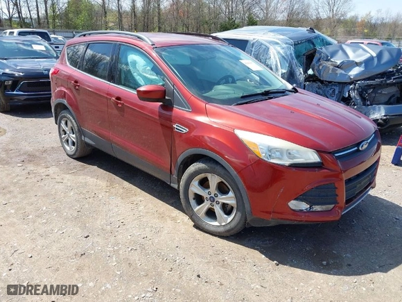 2014 Ford Escape SE with VIN 1FMCU0GX0EUB54675, listed as a IAAI auction lot 41865057 with 145,632 mi miles. Bid and sale history available at carsss.com. Image 1.