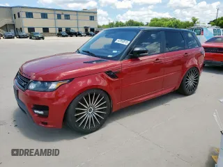 2016 Land Rover Range Rover Sport HSE z VIN SALWS2VF1GA567036, wystawiony jako Copart lot #62953815 z przebiegiem 125 638 mil mil oraz Czysty tytuł • Clean title. Historia ofert i sprzedaży dostępna na DreamBid. Obrazek 1.