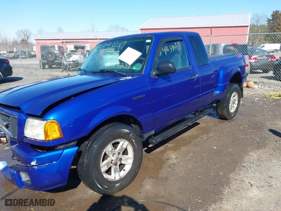 2004 Ford Ranger XL Fleet with VIN 1FTZR45E14PA29223, listed as a IAAI auction lot 41633147 with 118,797 mi miles. Bid and sale history available at carsss.com. Image 18.